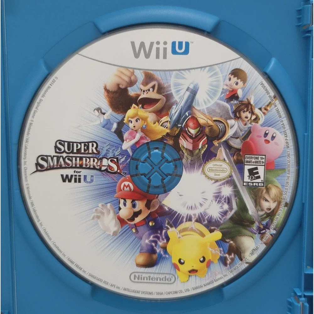 Super Smash Bros. for Wii U - Nintendo Wii U - Complete in Box (CIB) - Tested